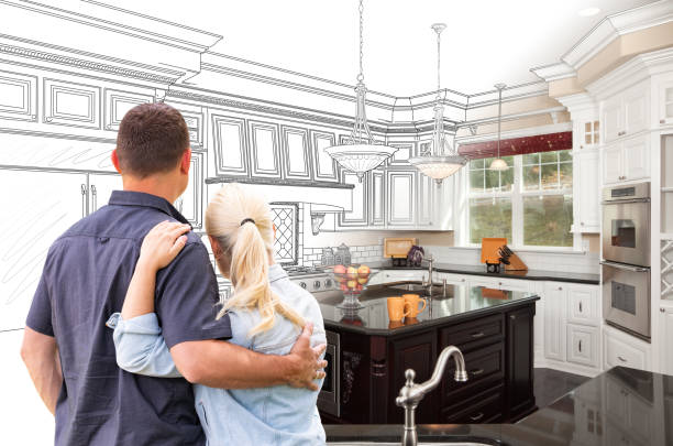 Professional Cabinet Installation technician working in Crofton, MD